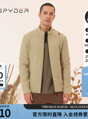 SPYDER蜘蛛秋冬男子TRAINING舒适保暖户外休闲棉服外套23CF225M