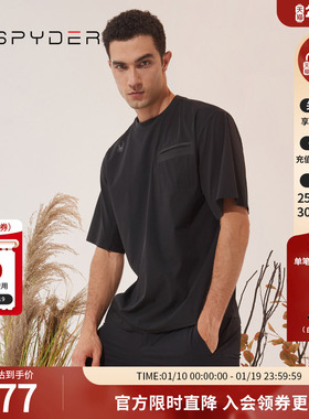 SPYDER蜘蛛男子经典商务356 STYLEPOLO衫23CS415M