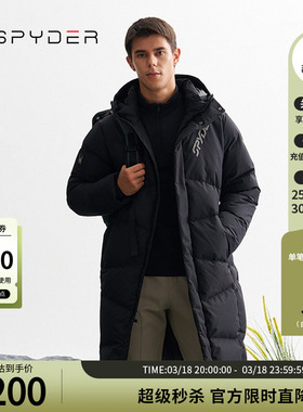 SPYDER蜘蛛秋冬男女同款MOUNTAIN LIFE舒适保暖羽绒服24EF207U