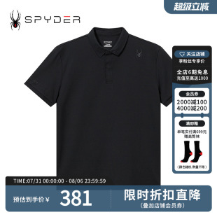 T恤24CS417M SPYDER新品 男子URBAN LIFE春夏休闲商务POLO衫 短袖