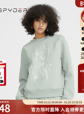 SPYDER蜘蛛秋冬女子356 STYLE时尚舒适亲肤运动套头卫衣22CF312W