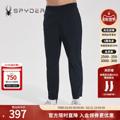 SPYDER蜘蛛春夏男TRAINING锻炼健身拼接透气运动直筒长裤 23CS523M