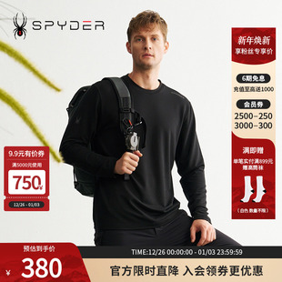 SPYDER蜘蛛秋冬男子MOUNTAIN T恤24MF409M LIFE户外休闲运动长袖