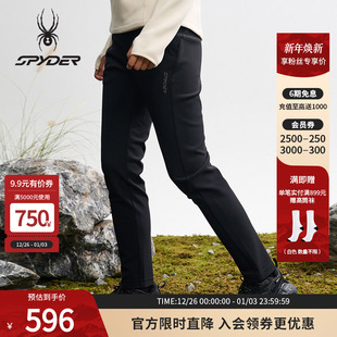 SPYDER蜘蛛秋季 25MF504W 女子摇粒绒复合经编布微收脚运动休闲长裤