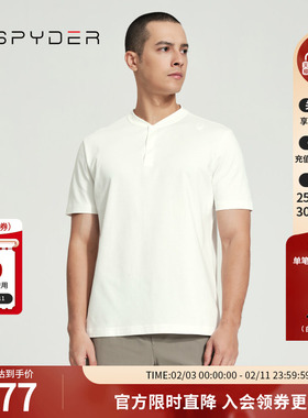 SPYDER蜘蛛春夏男URBAN LIFE舒适凉感休闲商务运动POLO衫24MS403M