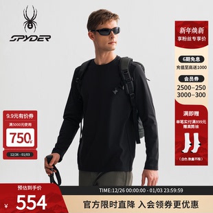 SPYDER蜘蛛春夏男MOUNTAIN T恤25CS437M LIFE运动户外休闲圆领长袖