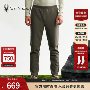 运动长裤 SPYDER秋冬新品 针织保暖休闲裤 LIFE 24CF507M 男MOUNTAIN