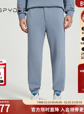 SPYDER蜘蛛春夏男子URBAN LIFE宽松舒适透气收脚运动长裤24MS503M