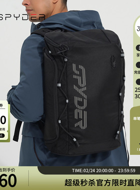 SPYDER蜘蛛轻巧日常SKI LIFE背包男女户外双肩包23CF962U