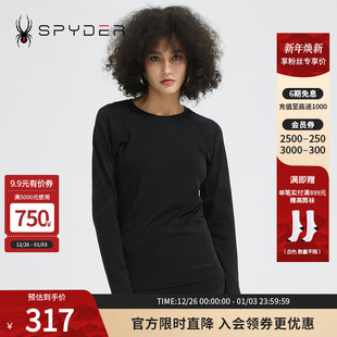 SPYDER蜘蛛雪服新品 SKI亲肤透气运动打底上衣22CF426W 女子FREE