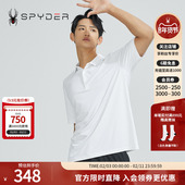 SPYDER蜘蛛秋冬男子TRAINING吸湿排汗透气POLO衫 T恤22CF405M