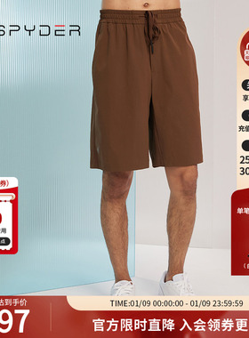 SPYDER蜘蛛春夏男356 STYLE工装风舒适透气尼龙弹力短裤23CS531M