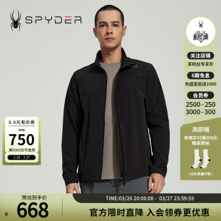 SPYDER蜘蛛春夏男子MOUNTAIN LIFE日常休闲运动夹克外套24MS129M