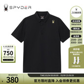 SPYDER蜘蛛春夏男子TRAINING运动商务立领短袖 24ES433M T恤POLO衫