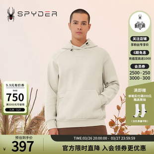 SPYDER新品 LIFE运动内搭卫衣23CF309M 男子户外通勤卫衣URBAN