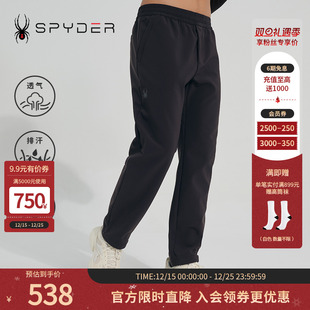直筒裤 SPYDER新品 子休闲运动长裤 LIFE秋冬裤 23CF523M 男子SKI