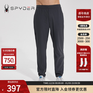 九分裤 SPYDER新品 直筒长裤 子休闲运动裤 23CS521M 男子TRAINING裤