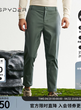 SPYDER蜘蛛秋冬男子MOUNTAIN LIFE保暖户外休闲运动长裤24EF543M