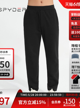 SPYDER蜘蛛秋冬男子URBAN LIFE舒适户外运动直筒休闲长裤23CF515M