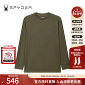 SPYDER秋冬新品 男TRAINING系列舒适保暖休闲运动长袖 T恤24CR419M