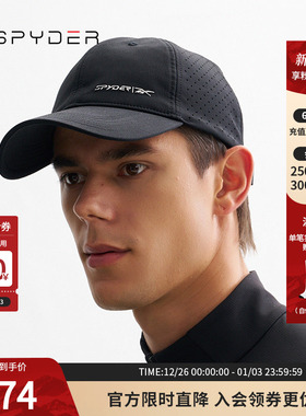 【REEBOK联名】SPYDER秋冬男女同款MOUNTAIN LIFE鸭舌帽24XF901U