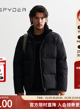 SPYDER蜘蛛秋冬男子MOUNTAIN LIFE保暖防水外套羽绒服24EF225M