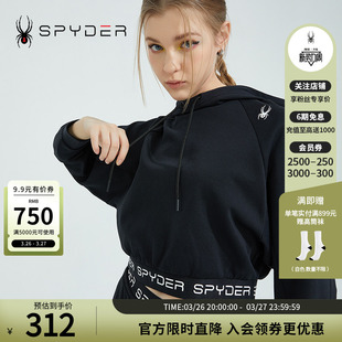 连帽卫衣22CS312W 短款 SPYDER蜘蛛春夏女子356 STYLE简约时尚