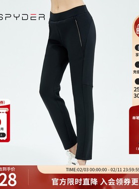 SPYDER 蜘蛛雪服秋冬女子356 STYLE系列基础柔软针织长裤21CF516W
