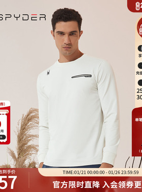 SPYDER新品男子URBAN LIFE户外休闲长袖打底内衬运动T恤23CF413M