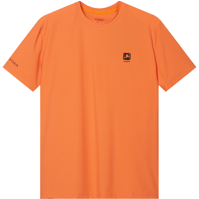 SPYDER蜘蛛雪服夏季新品男子TRAINING运动训练短袖T恤22CS451M