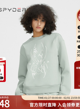 SPYDER蜘蛛秋冬女子356 STYLE时尚舒适亲肤运动套头卫衣22CF312W
