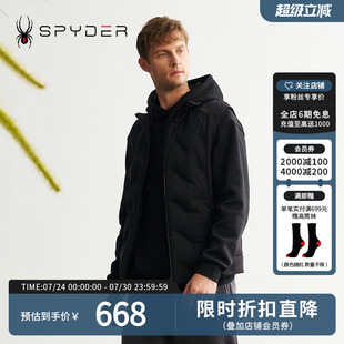 舒适保暖羽绒马甲背心24MF237M LIFE SPYDER秋冬新品 男子MOUNTAIN