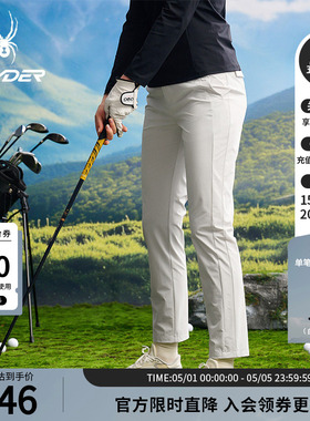 SPYDER蜘蛛春夏女子NATURE GOLF舒适运动休闲长裤25CS548W