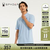SPYDER蜘蛛男子翻领商务凉感356 23CS413M STYLEPOLO衫