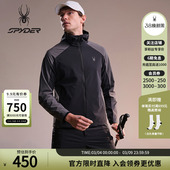 SPYDER春季 男子TRAINING户外休闲运动夹克连帽外套25ES121M 新品