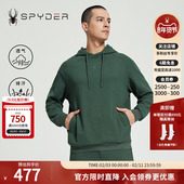 SPYDER蜘蛛春秋男子SKI LIFE日常休闲运动连帽套头衫 卫衣24CS317M
