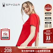 SPYDER蜘蛛春夏女356 STYLE新年国风亲肤舒适保暖短袖 T恤22SS404W