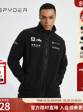 SPYDER蜘蛛雪服新品男子SKI LIFE舒适亲肤夹克22CF107M