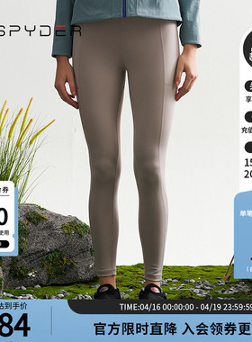 【REEBOK联名】SPYDER蜘蛛秋冬女MOUNTAIN LIFE休闲长裤24XF524W