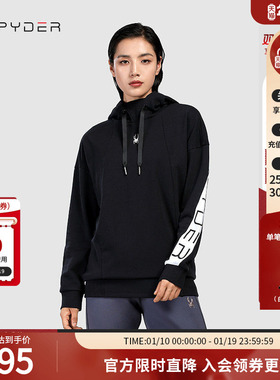 SPYDER蜘蛛雪服秋冬女子356STYLE系列个性针织连帽卫衣21CS318W