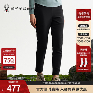 SPYDER蜘蛛秋冬女子MOUNTAIN 24MF504W LIFE弹力舒适拉链运动长裤