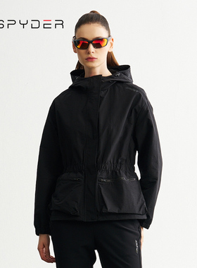 SPYDER蜘蛛秋冬女子MOUNTAIN LIFE休闲运动连帽夹克外套24MF106W