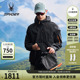 SPYDER蜘蛛春夏男子HIKING防水透湿三合一拉链连帽夹克25CS201M