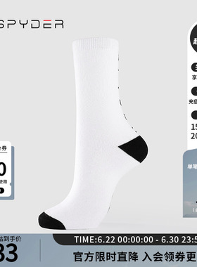 SPYDER蜘蛛秋冬男女款356 STYLE运动吸汗跑步保暖高筒袜19CF935U