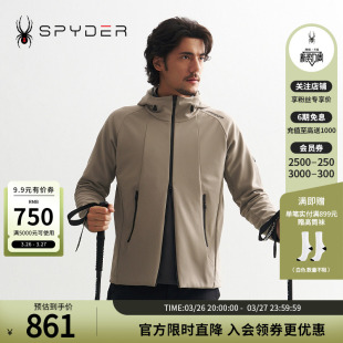 SPYDER蜘蛛秋冬男子MOUNTAIN LIFE保暖舒适休闲夹克外套24CF141M