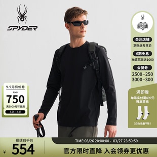 SPYDER蜘蛛春夏男MOUNTAIN T恤25CS437M LIFE运动户外休闲圆领长袖