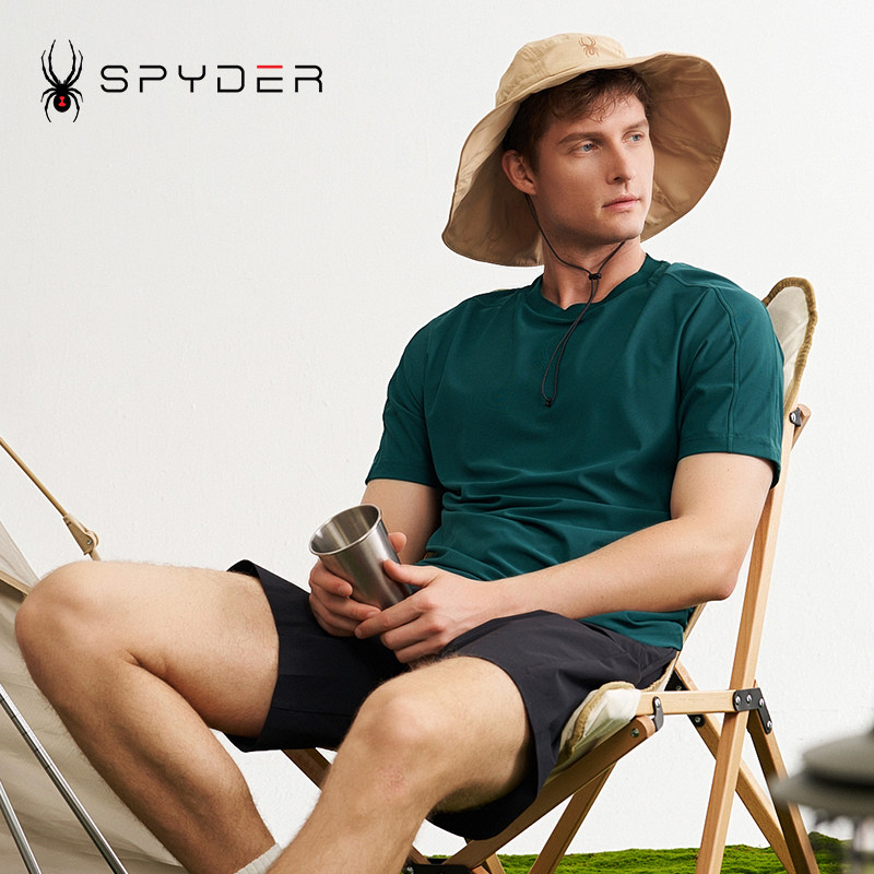 SPYDER蜘蛛春夏男TRAINING透气户外休闲运动套头短袖T恤24CS453M,户外/登山/野营/旅行用品,户外休闲衣,淘宝优惠券,粉丝福利购,淘宝优惠卷