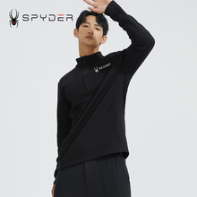 SPYDER蜘蛛雪服秋男子内搭SKILIFE系列运动舒适长袖 T恤22CF413M
