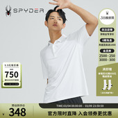 SPYDER蜘蛛秋冬男子TRAINING吸湿排汗透气POLO衫 T恤22CF405M