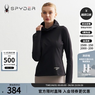 SPYDER秋冬女子MOUNTAIN LIFE长袖 连帽T恤24XF410W REEBOK联名